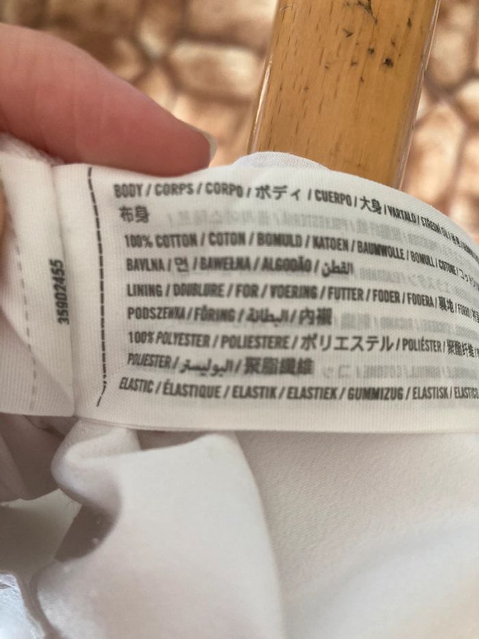 combishort blanche - photo numéro 5