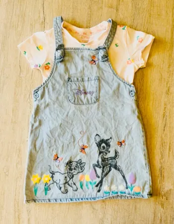 Tee-shirts et robe bébé fille Disney by primark