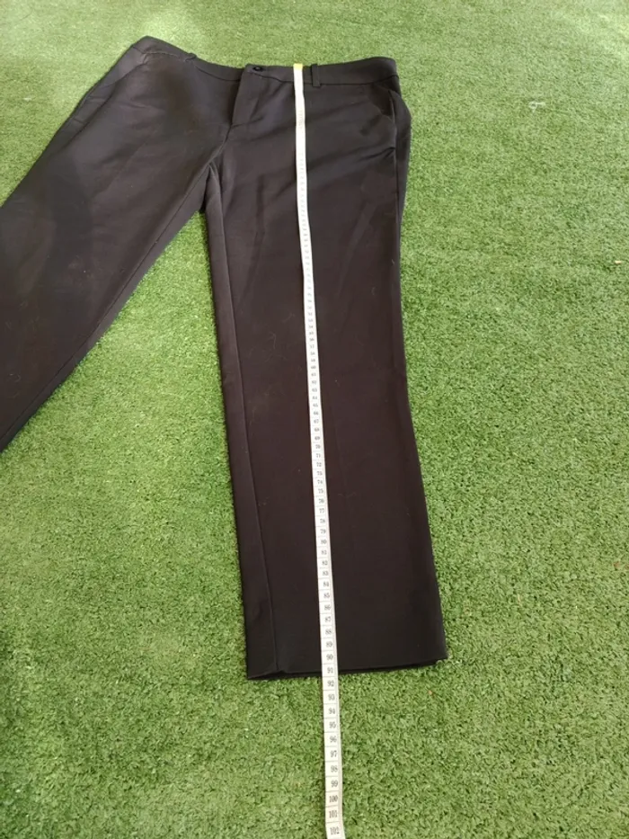 Pantalon de ville noir Cache cache taille 42 - photo numéro 7