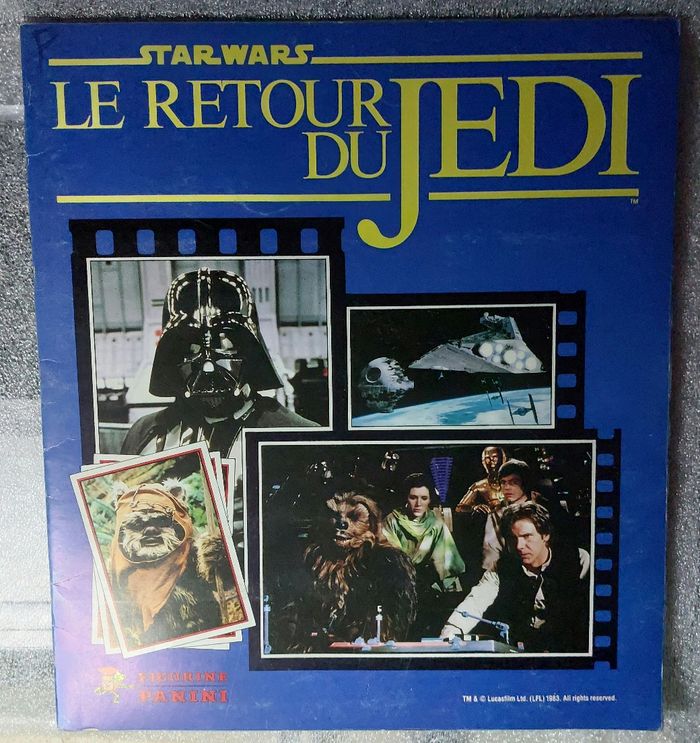 Rare album Panini complet STAR WARS état impeccable