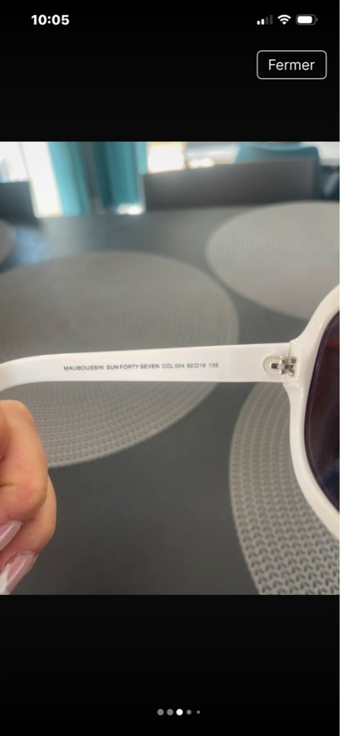 Lunettes mauboussin - photo numéro 6