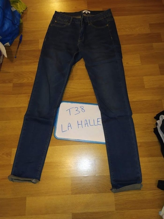 jean femme taille 38 la halle