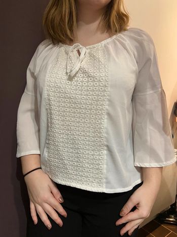 Blouse blanche