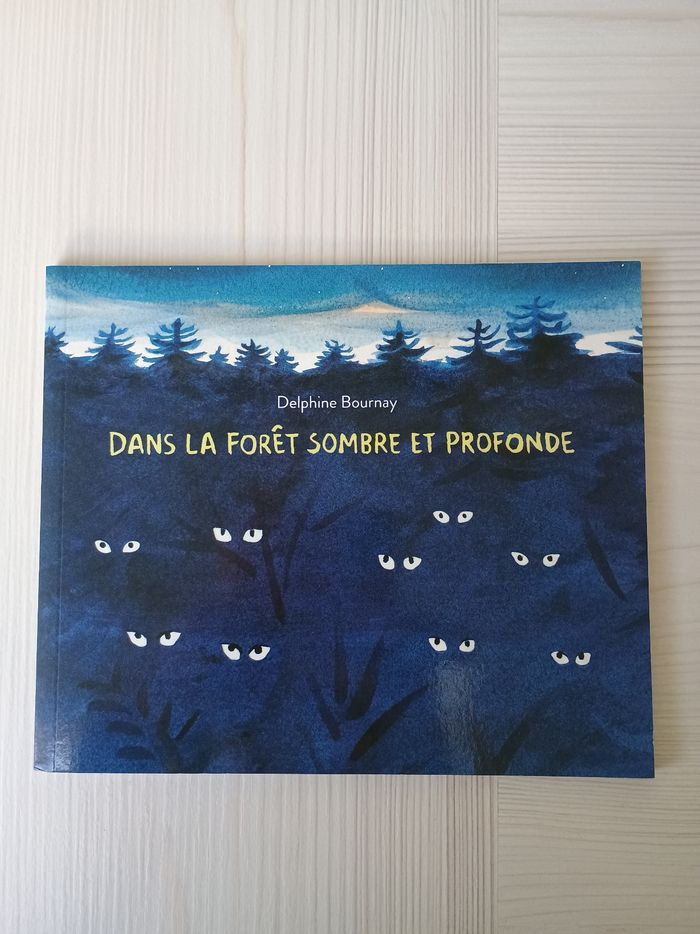 Album jeunesse dans la forêt sombre