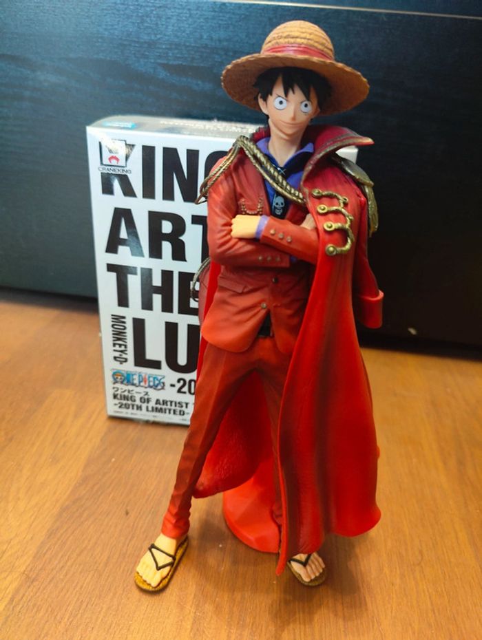 Figurine monkey D Luffy king of artists 20th limited