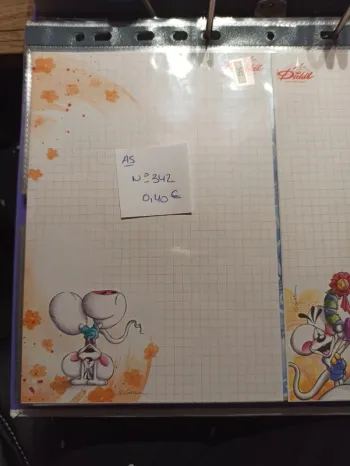 Feuille Diddl A5 342 0,40€