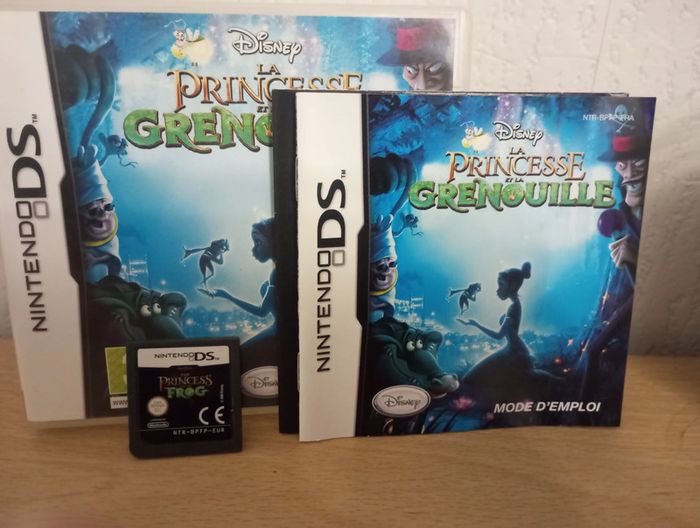 Jeu nintendo ds la princesse et la grenouille