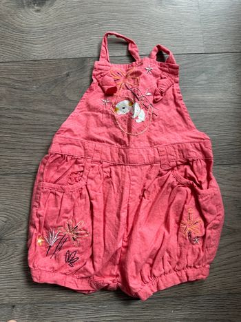 Salopette short DPAM 18 mois