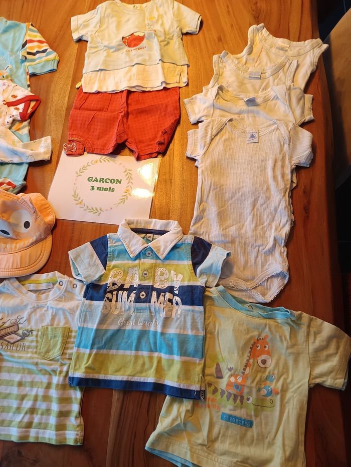 Lot garçon 3mois été - photo numéro 3