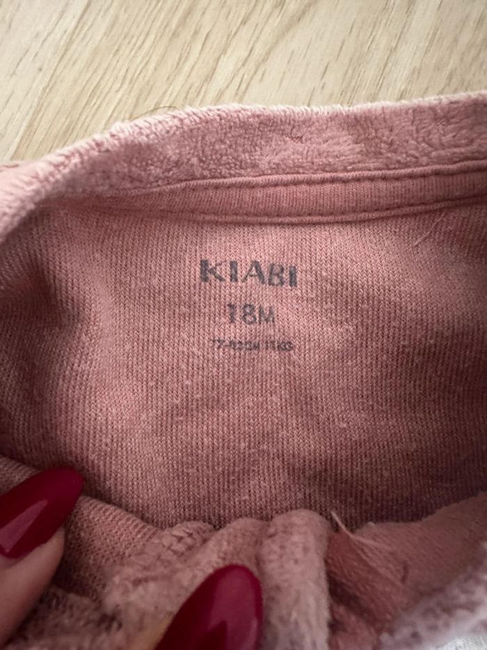 Lots de 2 pyjamas roses anti dérapants 18 mois kiabi - photo numéro 3