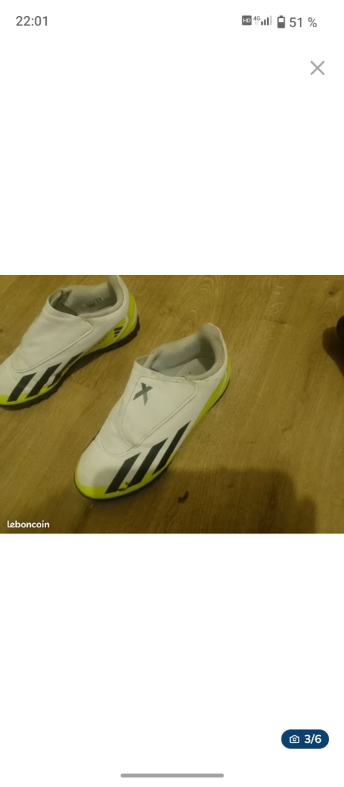 Chaussures de foot salle - photo numéro 4