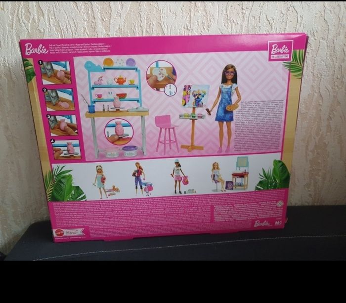 Barbie peinture et poterie - photo numéro 2