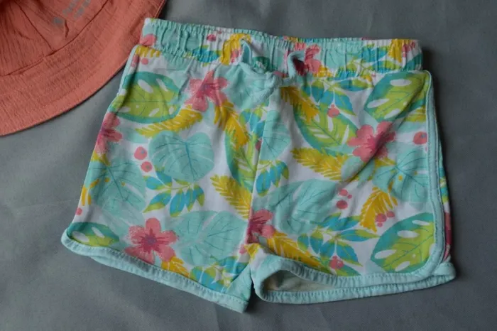 Ensemble Short & Chapeau Okaïdi Bébé Fille 12-18M Été - photo numéro 2