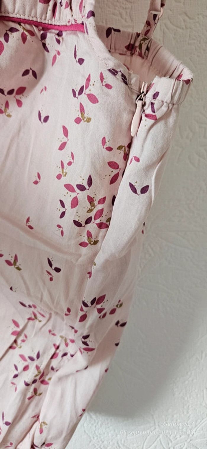 Débardeur fleuri fines bretelles 8A - photo numéro 4