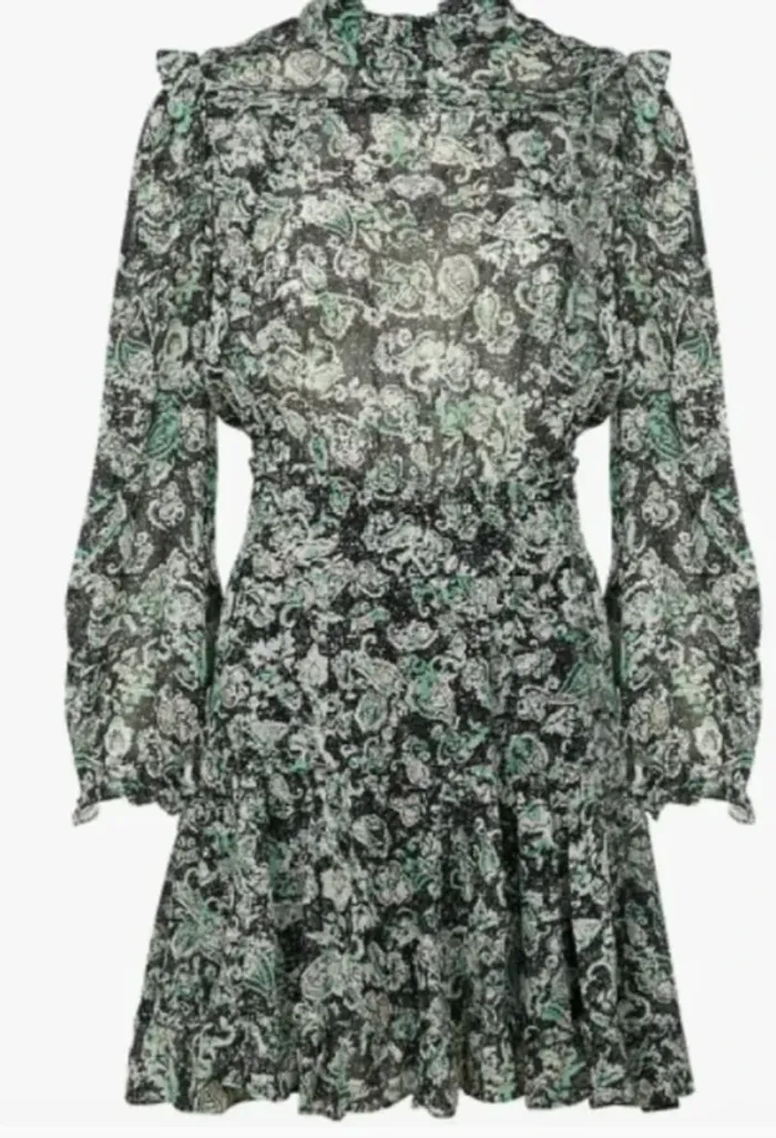 Robe Bérénice verte - photo numéro 2