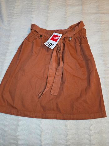 Jupe femme terracota