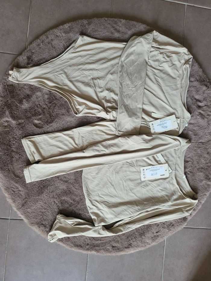 Lot de bodie et Crop Top Taille Unique - photo numéro 3