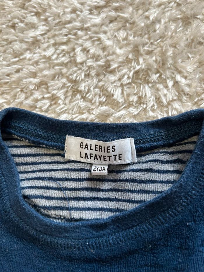 Haut de pyjama en velours • Galeries Lafayette • 2/3 ans - photo numéro 2