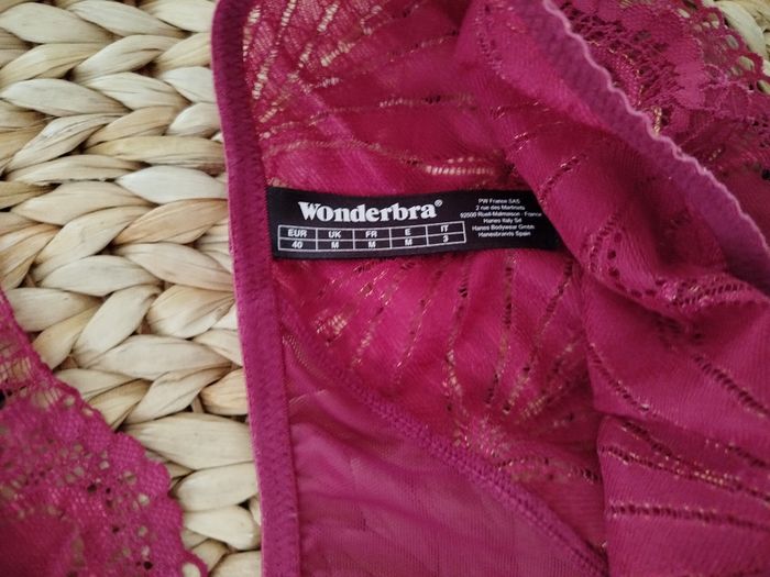 Lot 2 culottes bordeaux Wonderbra 38 - photo numéro 2
