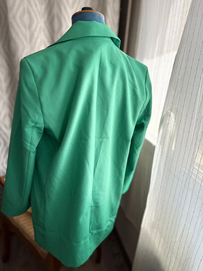 Veste blazer Only - vert - neuf avec étiquette - taille 38/M - photo numéro 5