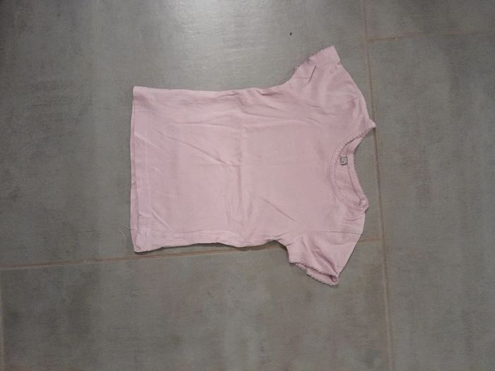 T shirt violet 4 ans