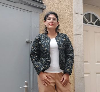 Joli blouson Vintage matelassé S