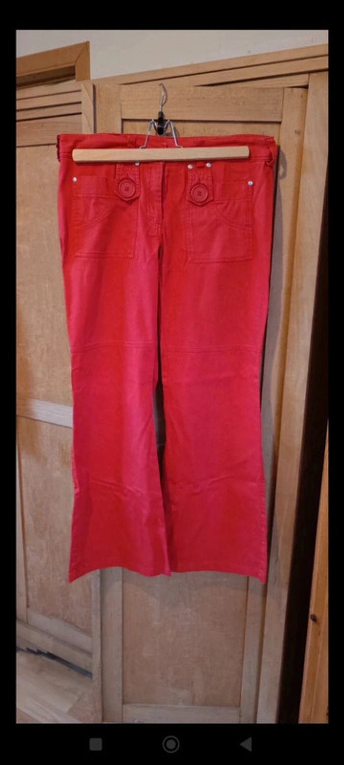 Pantalon rouge 44