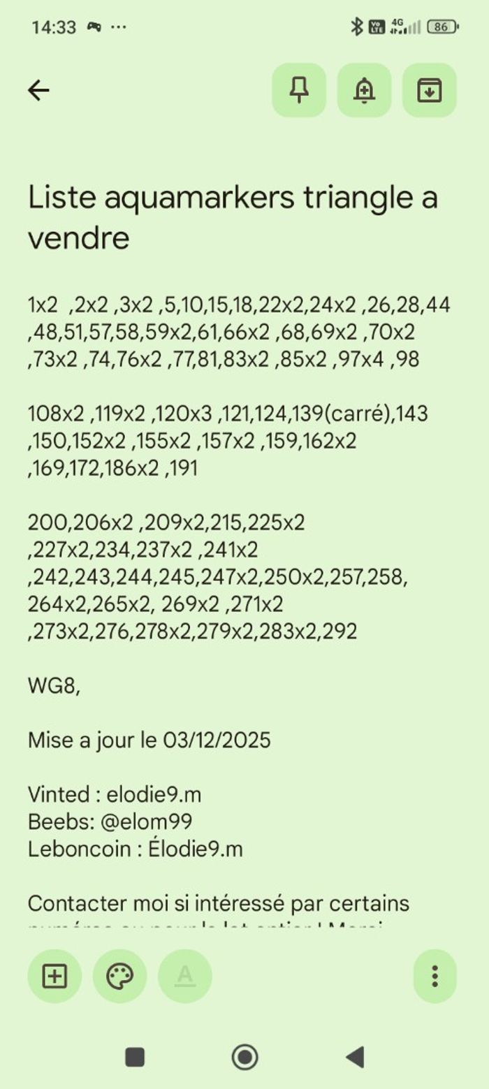 Crayons aquamarker triangle le lot ou à l'unité - photo numéro 4