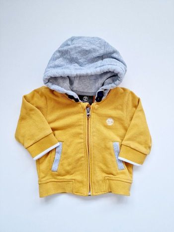 Timberland - Gilet longues manches, avec capuche, fermeture zippée (9 mois)