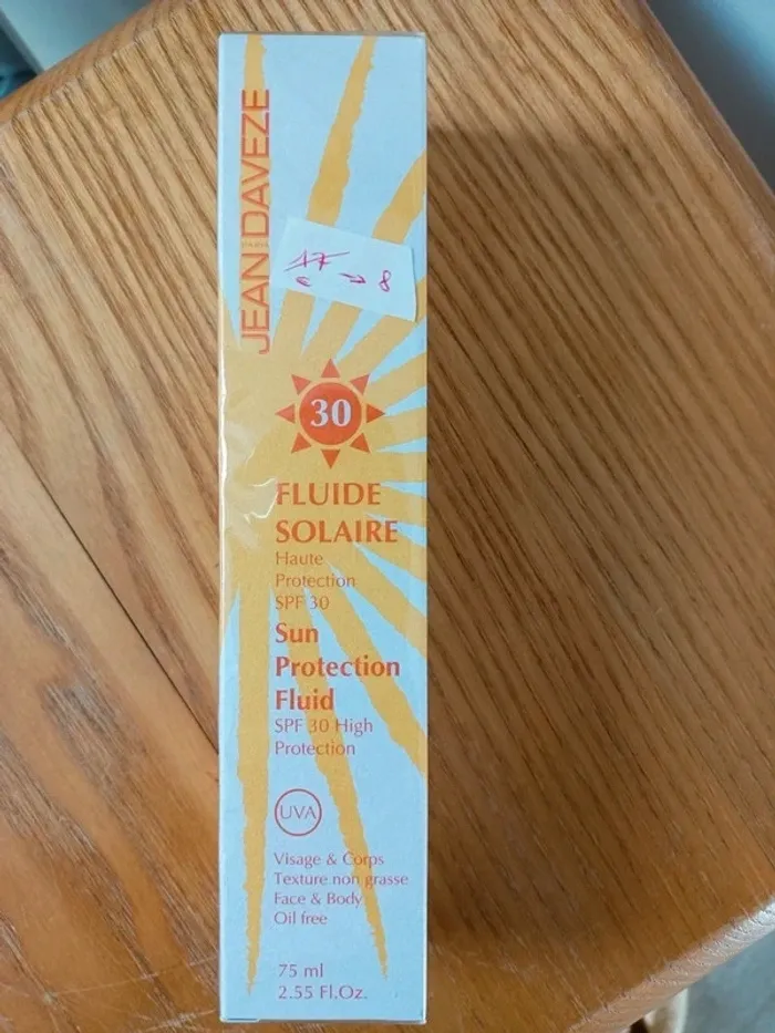 Fluide solaire spf 30