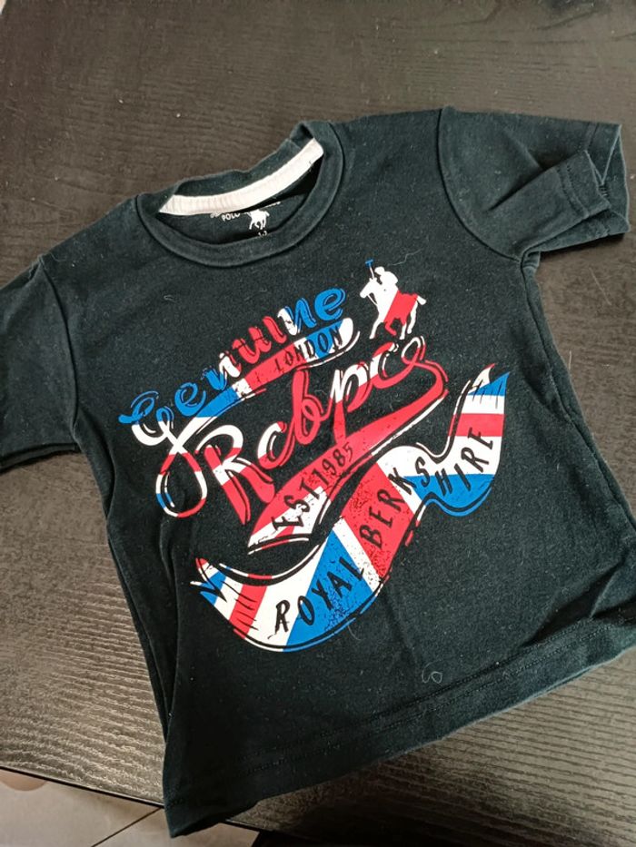 Tee shirt polo club 1/2 ans