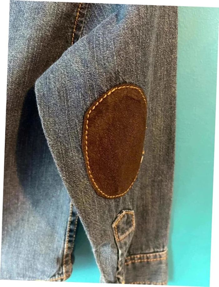 Jolie chemise en jean garçon 4 ans Sergent major - photo numéro 5