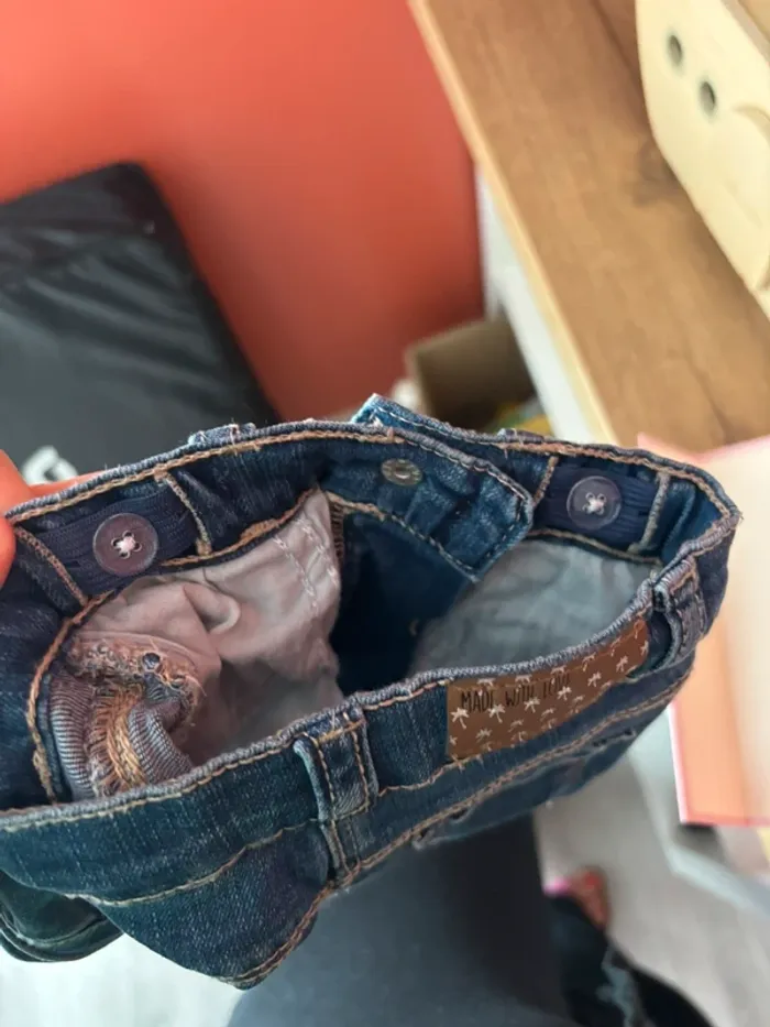Short en jean tape à l’œil taille 3 mois - photo numéro 8