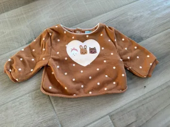 Pull fille 3 mois