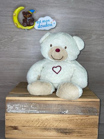 NIC629 doudou ours 🐻 nicotoy