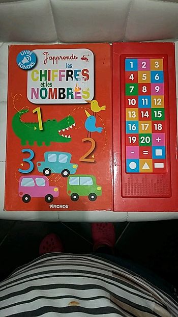 Livre j'apprends chiffres et nombres