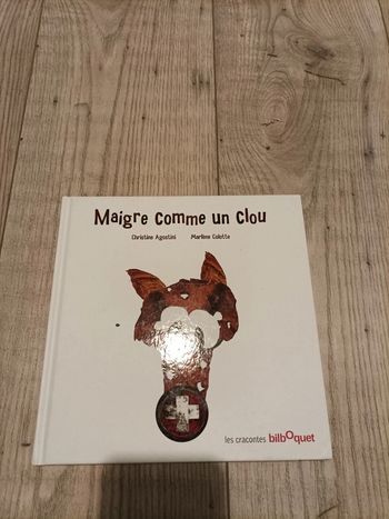 Livre enfants "maigre comme un clou"