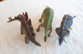Lot de 3 gros Dinosaures