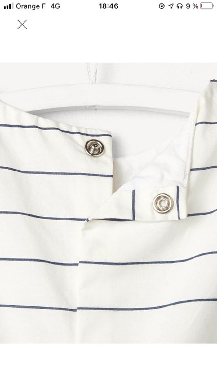 Salopette courte Jacadi taille 6 mois - photo numéro 6