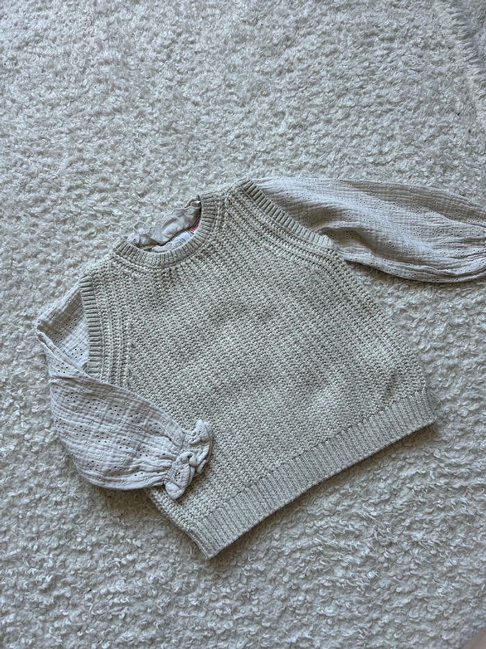 Pull deux en un