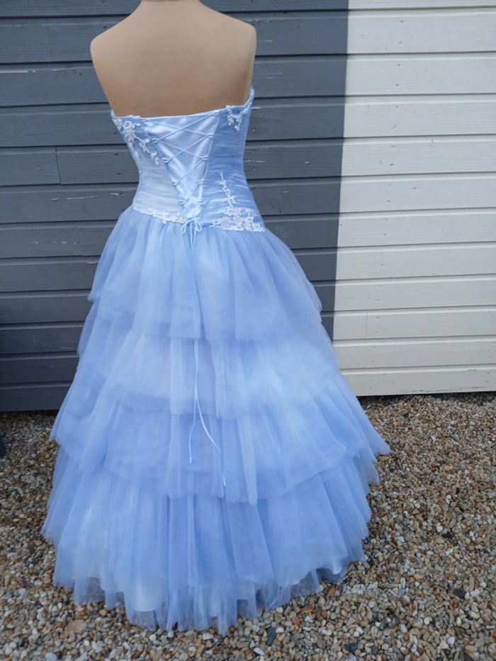 unique, robe de mariée ou de fiançaille ou de bal taille 40/42 - photo numéro 2