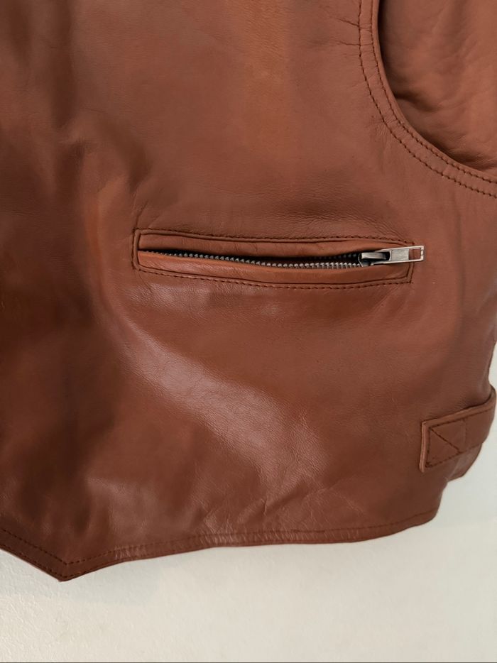 Homme 5884 billie genuine leather vest - photo numéro 7