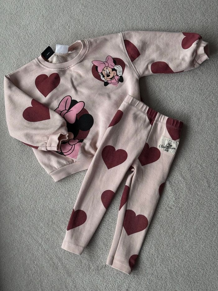Ensemble coeurs Minnie 18mois