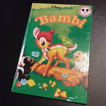 Livre enfant Disney Club du livre bambi