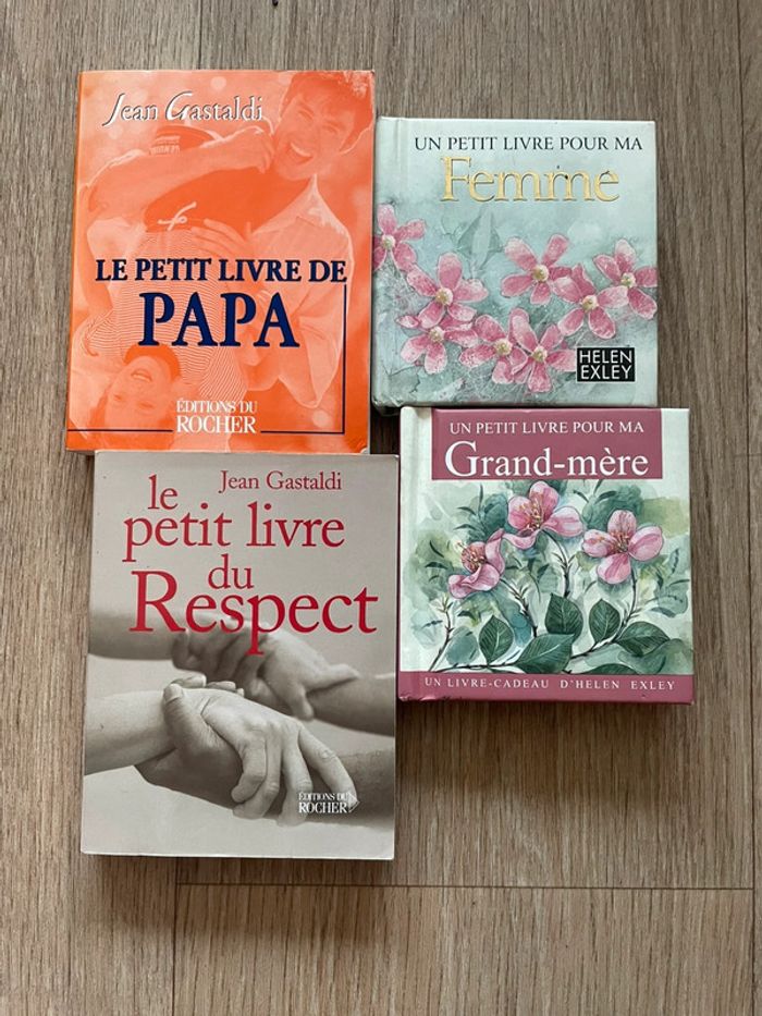 Lot 4 livres