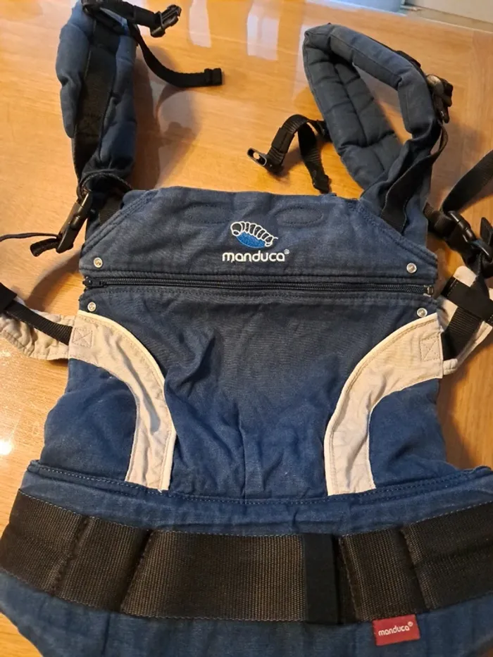 Porte bébé Manduca navy - photo numéro 2