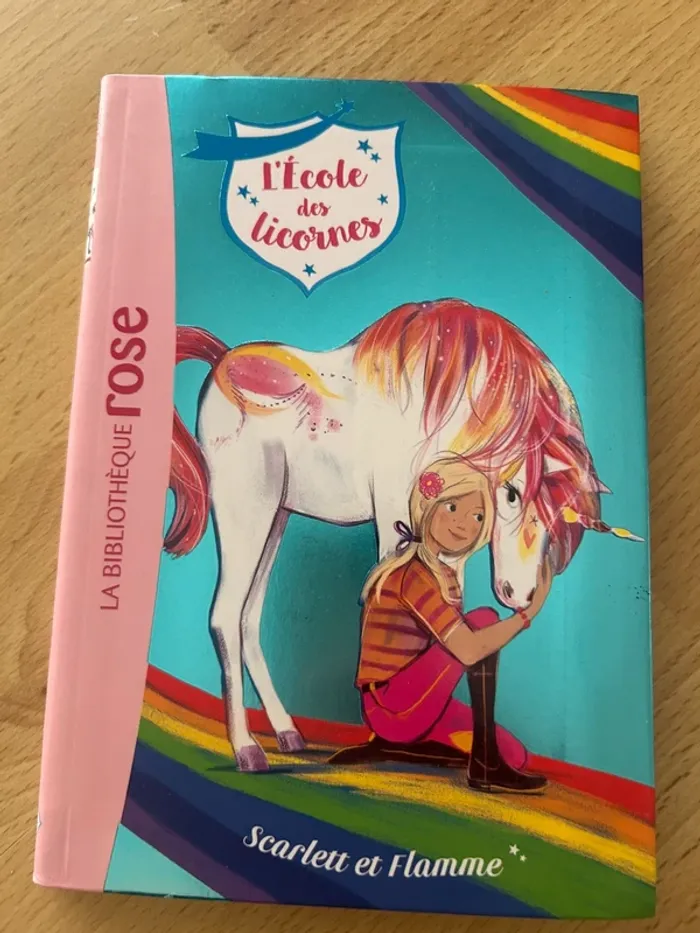 Livre l’école des licornes tome 2 - la bibliothèque rose