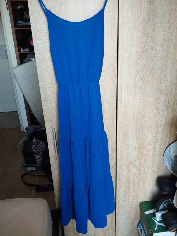Robe bleu électrique