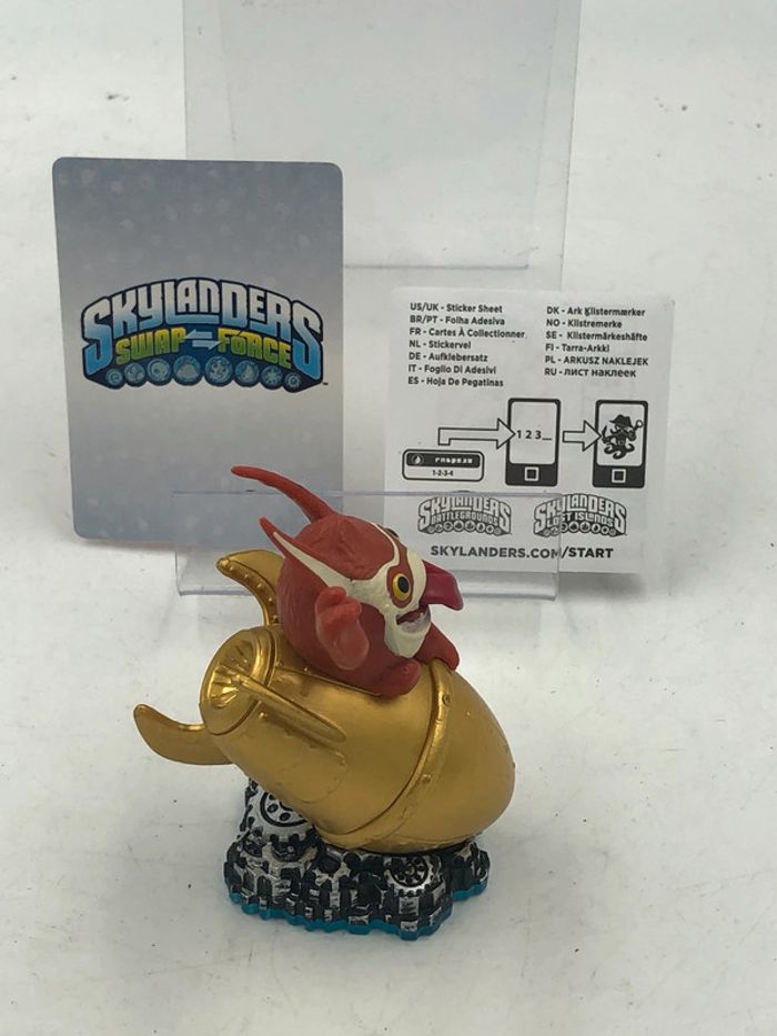 Figurine Skylanders Swap force Big Bang trigger happy + cartes - photo numéro 5