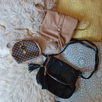 🎀 Lot de 3 petits sacs